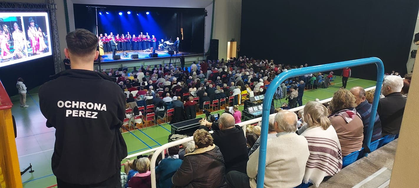 Zabezpieczenie hali widowiskowej